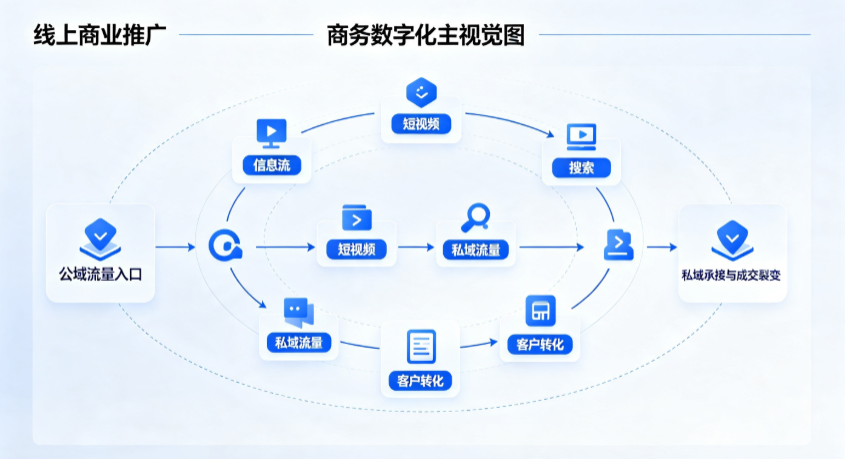 房县线上商业推广怎么做？全域流量闭环搭建与低成本转化实战指南
